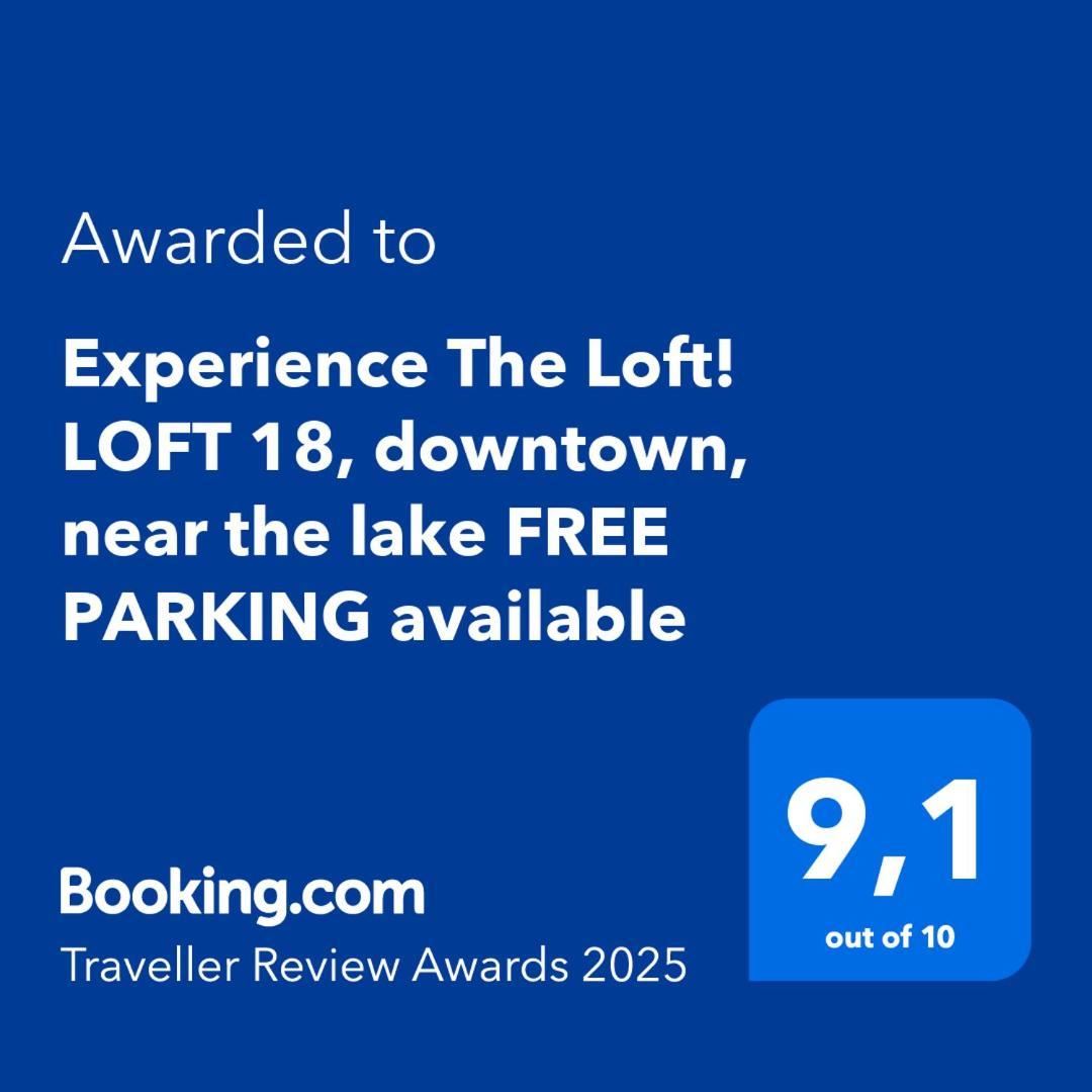Experience The Loft! Loft 18, Downtown, Near The Lake Free Parking Available لوغانو المظهر الخارجي الصورة